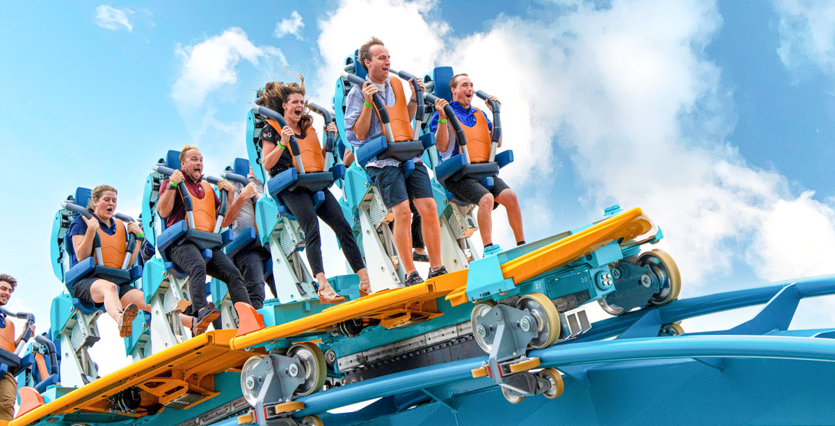SeaWorld Orlando’s thrill focus is the perfect transfer for now