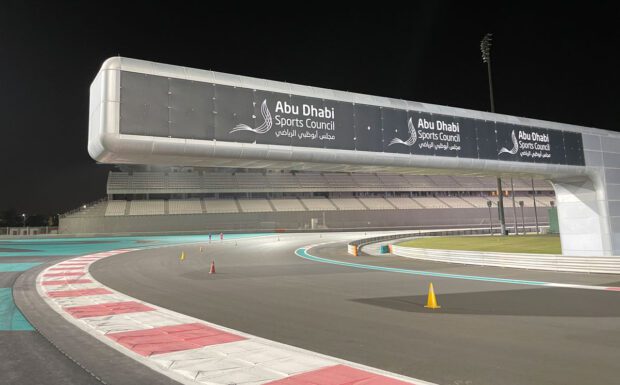 YAS Marina Circuit exercise initiatives are sponsored by the Abu Dhabi Sports Council. 