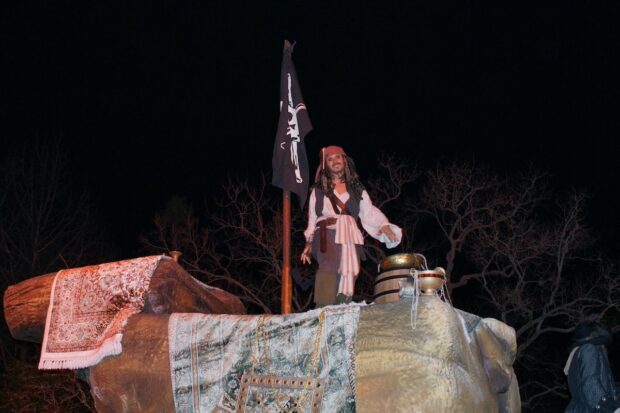 Captain Jack Sparrow in Disney's Enchanted Adventures Parade