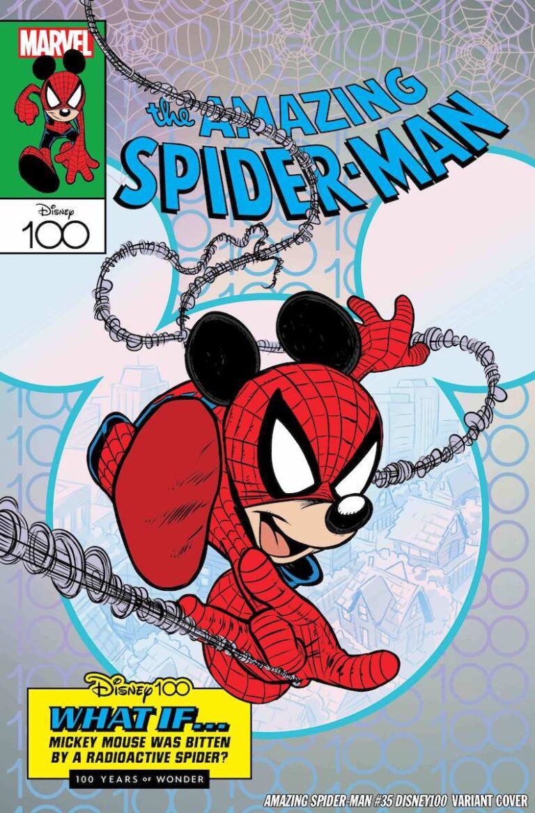 Final Disney100 variant covers feature blockbuster Marvel moments