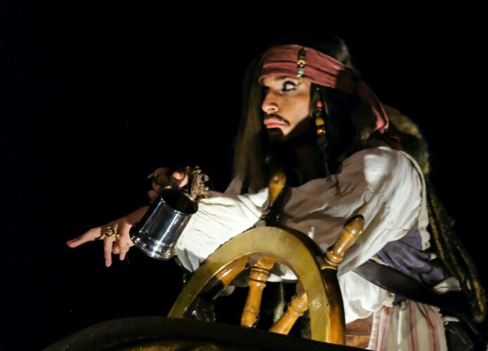 Captain Jack Sparrow in Mickey's Boo-to-You Halloween Parade