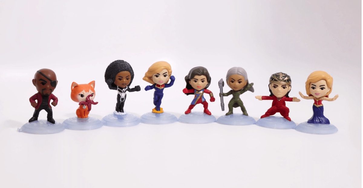 The Marvels Happy Meal Toys