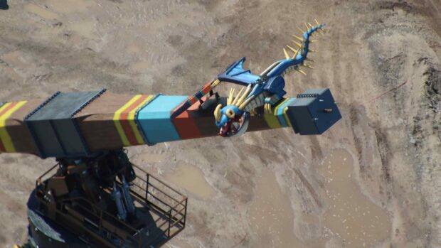 New 'How to Train Your Dragon' ride spotted in Epic Universe