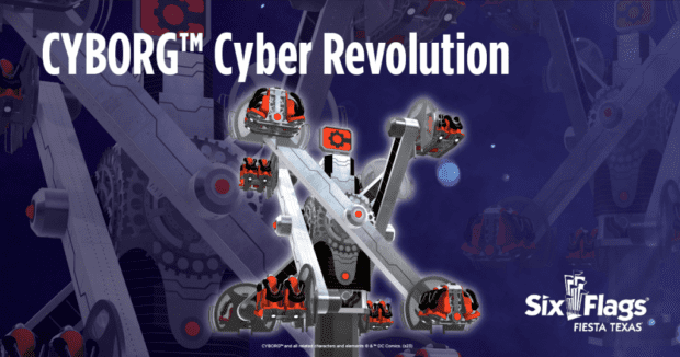 Cyborg Cyber Revolution at Six Flags Fiesta Texas
