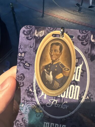 Haunted Mansion Parlor sailor alive