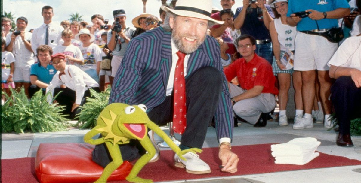 Jim Henson and Kermit the Frog at Disney-MGM Studios