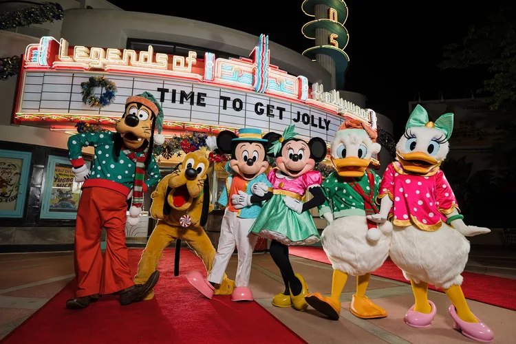 Mickey and friends at Disney Jollywood Nights