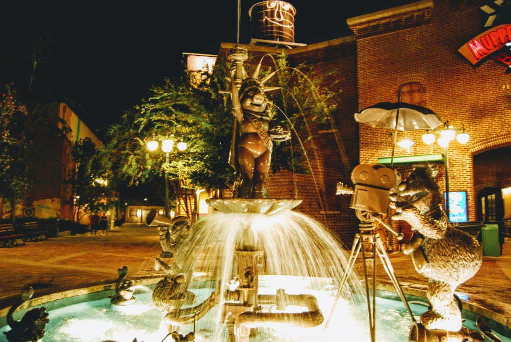 Muppets fountain at Disney's Hollywood Studios
