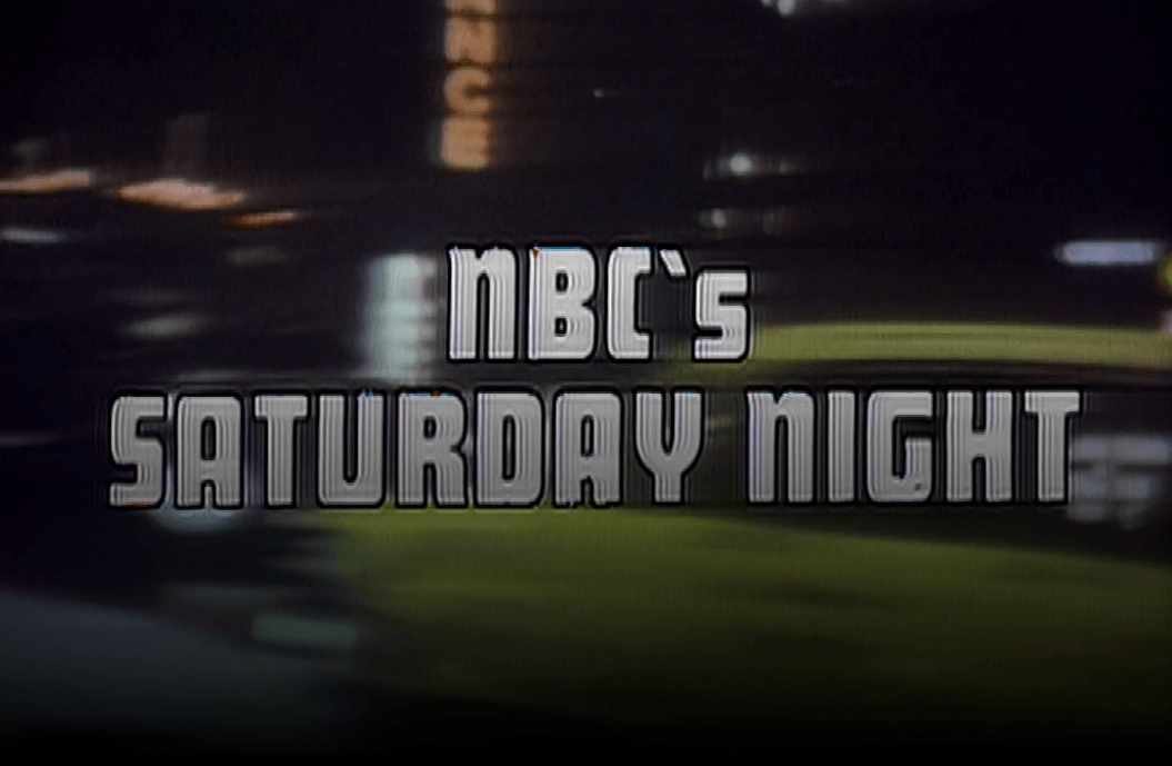 Saturday Night Live first episode title card