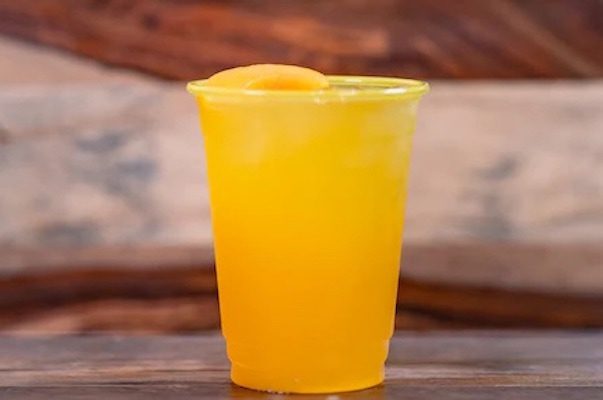 Peach Passion Fruit Hard Lemonade at Smokejumpers Grill