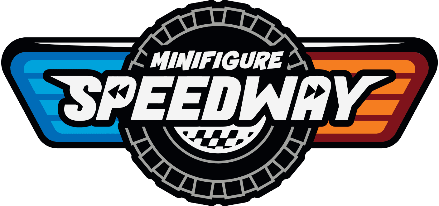 Logo for Minifigure Speedway at Legoland Windsor