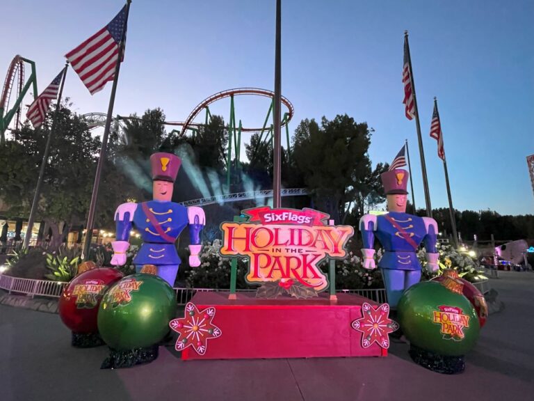 Holiday in the Park is open every day now through December 31st at Six Flags Magic Mountain