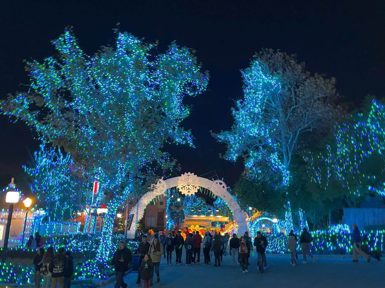 Holiday in the Park is open at Six Flags Magic Mountain