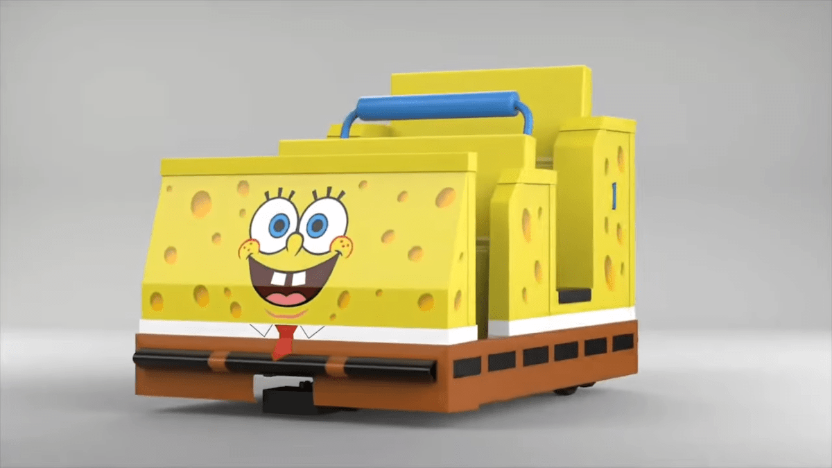 SpongeBob's Crazy Carnival Ride in Las Vegas