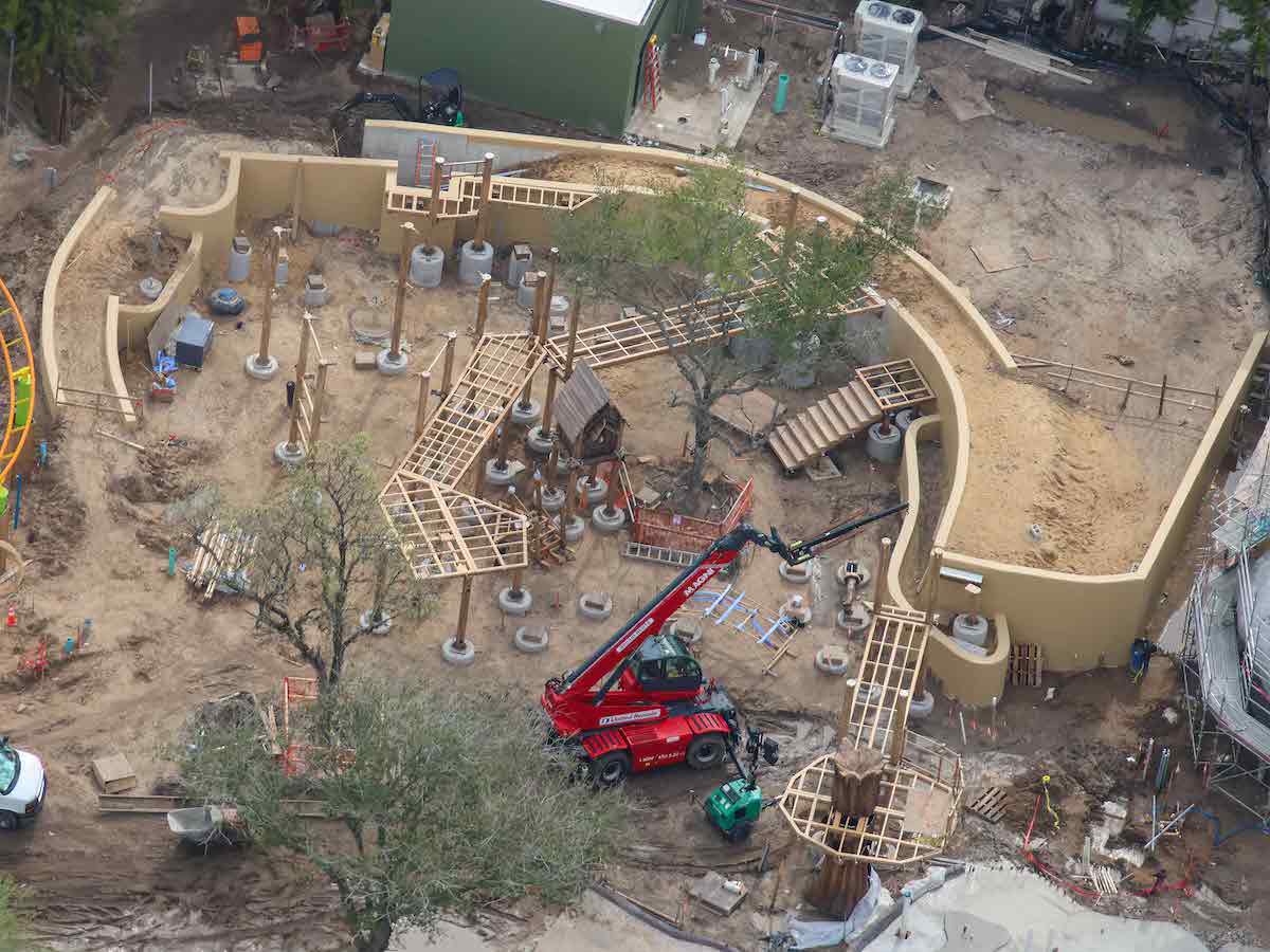 DreamWorks construction at Universal Studios Florida