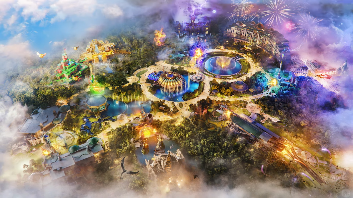 Universal Epic Universe concept map