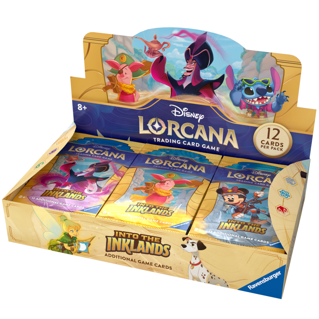 Disney Lorcana Into the Inklands game card packs