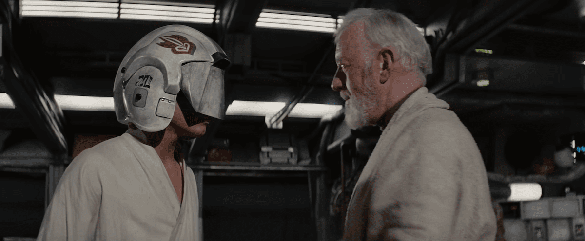 Luke Skywalker and Obi-Wan Kenobi