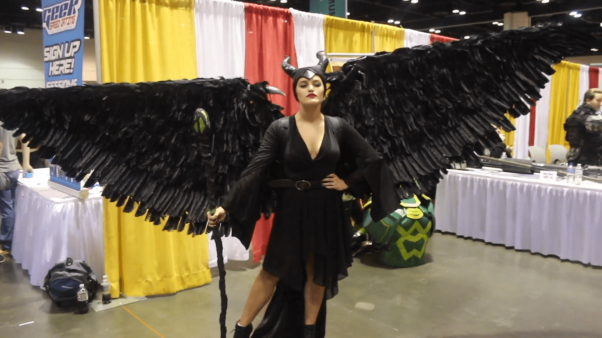 Megacon Orlando Maleficent cosplay