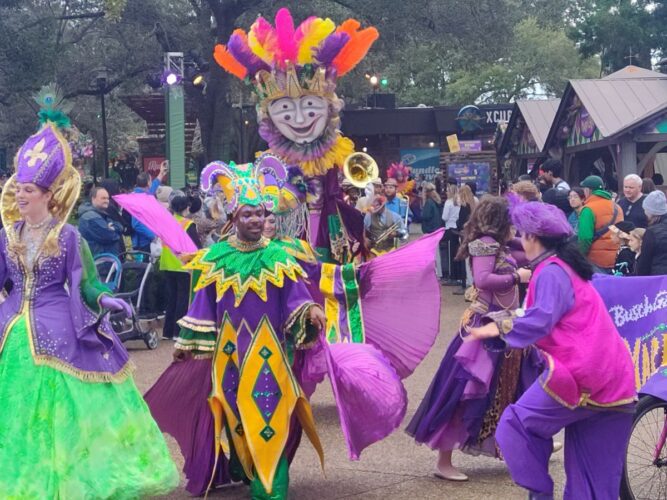 Busch Gardens Tampa Bay Mardi Gras Parade