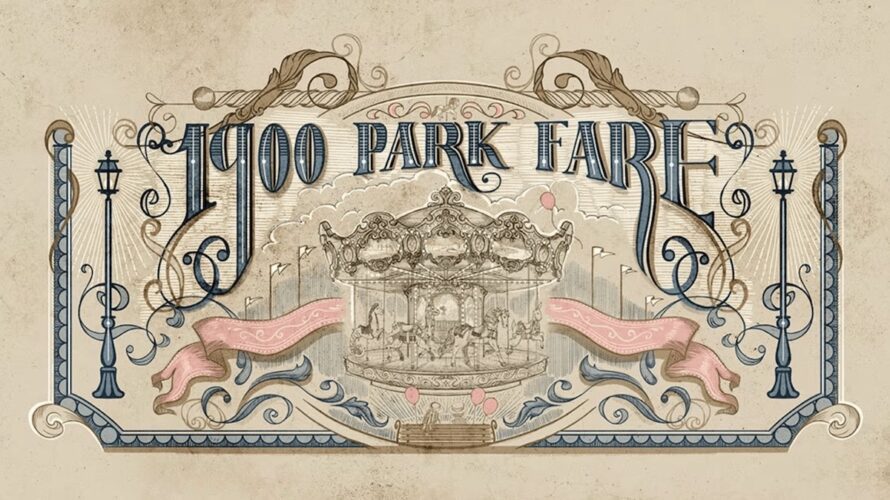new 1900 park fare carousel mural