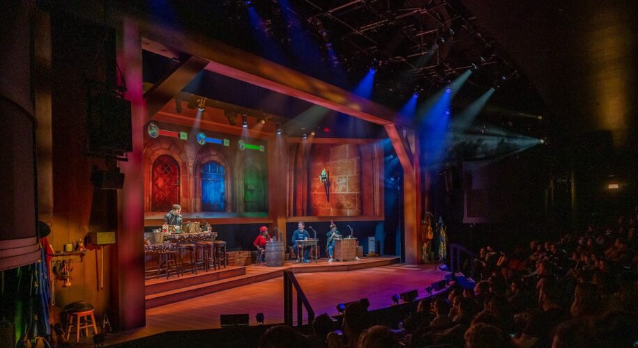 Dungeons & Dragons Twenty-Sided Tavern off-Broadway stage