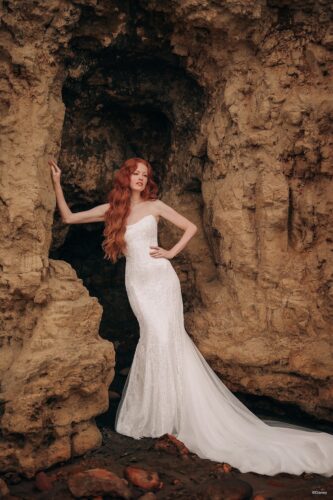 Disney Ariel wedding gown