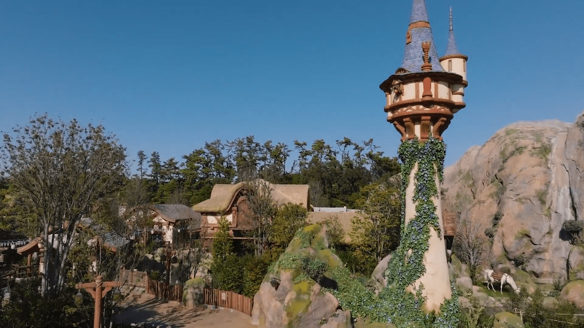 Rapunzel's Forest in Fantasy Springs at Tokyo DisneySea