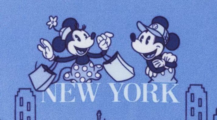 Mickey and Minnie New York print