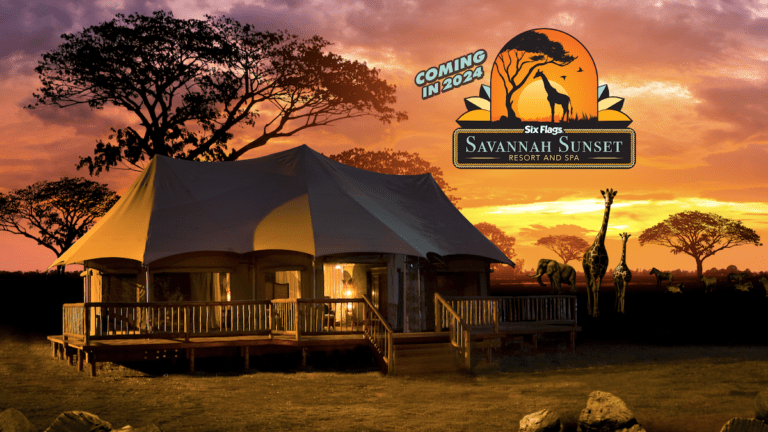 Six Flags Great Adventure’s Savannah Sunset glamping resort opening June 14