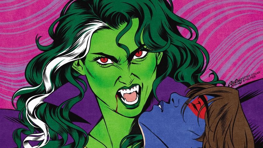 Sensational She-Hulk Vampire Variant Cover