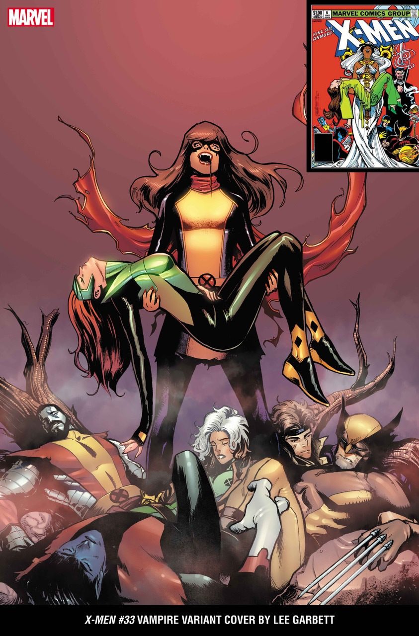 X-Men #33 Vampire Variant Cover