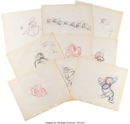 Art of Disneyland Auction - Marc and Alice Davis Archives