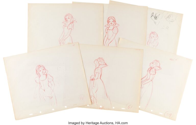 The Art of Disneyland auction features items from the Marc and Alice Davis archives
