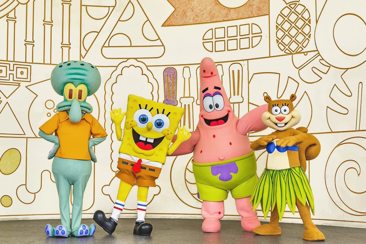 SpongeBob meet and greet characters