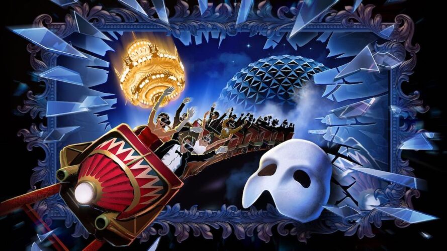 Phantom of the Opera VR roller coaster at Europa-Park
