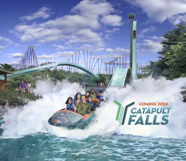 Catapult Falls now open at SeaWorld San Antonio