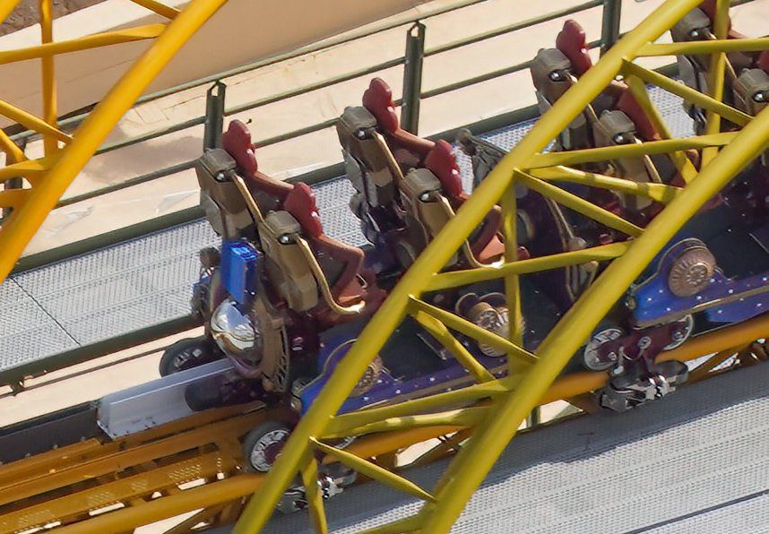Starfall Racers dual launch coaster at Epic Universe