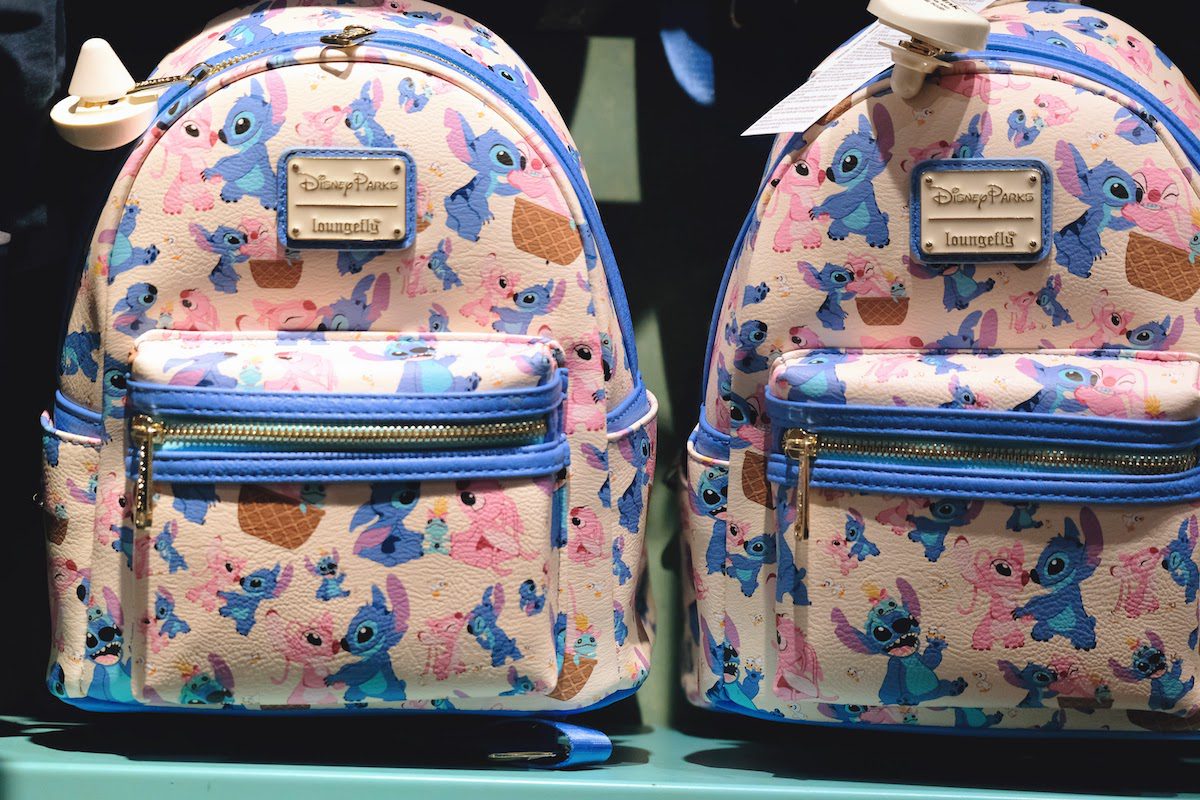 Stitch & Angel Loungefly mini-backpack
