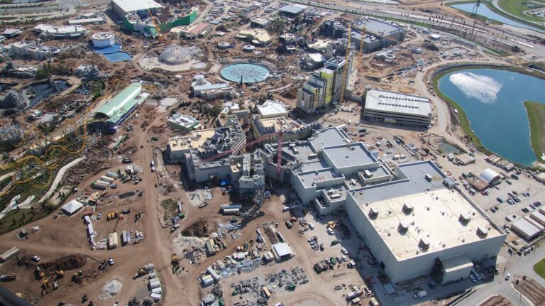Construction update: Wizarding World theming at Epic Universe