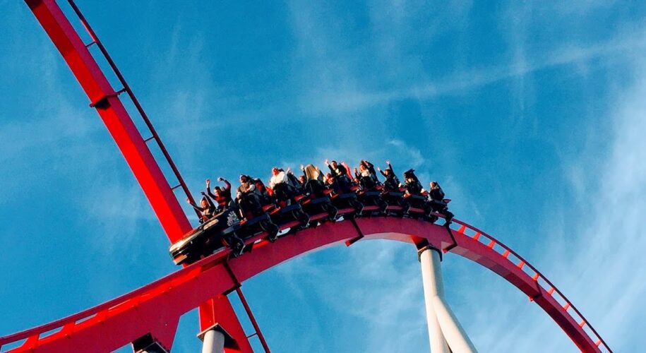 Thunder Stiker aka Intimidator at Carowinds