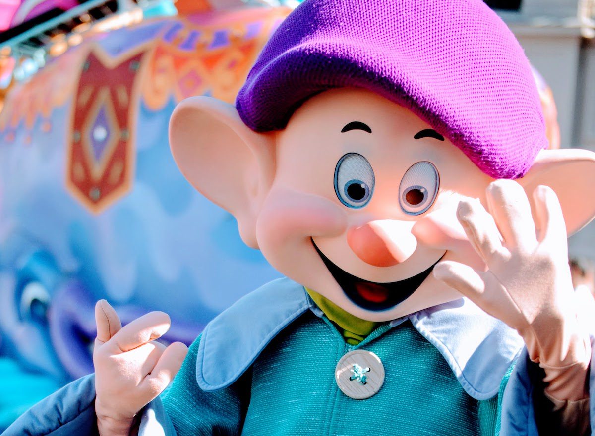 Dopey in Disney Festival of Fantasy Parade at Magic Kingdom
