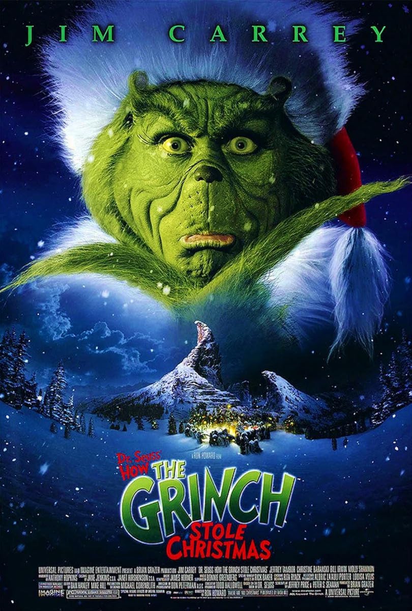 How the Grinch Stole Christmas live-action 2000 poster
