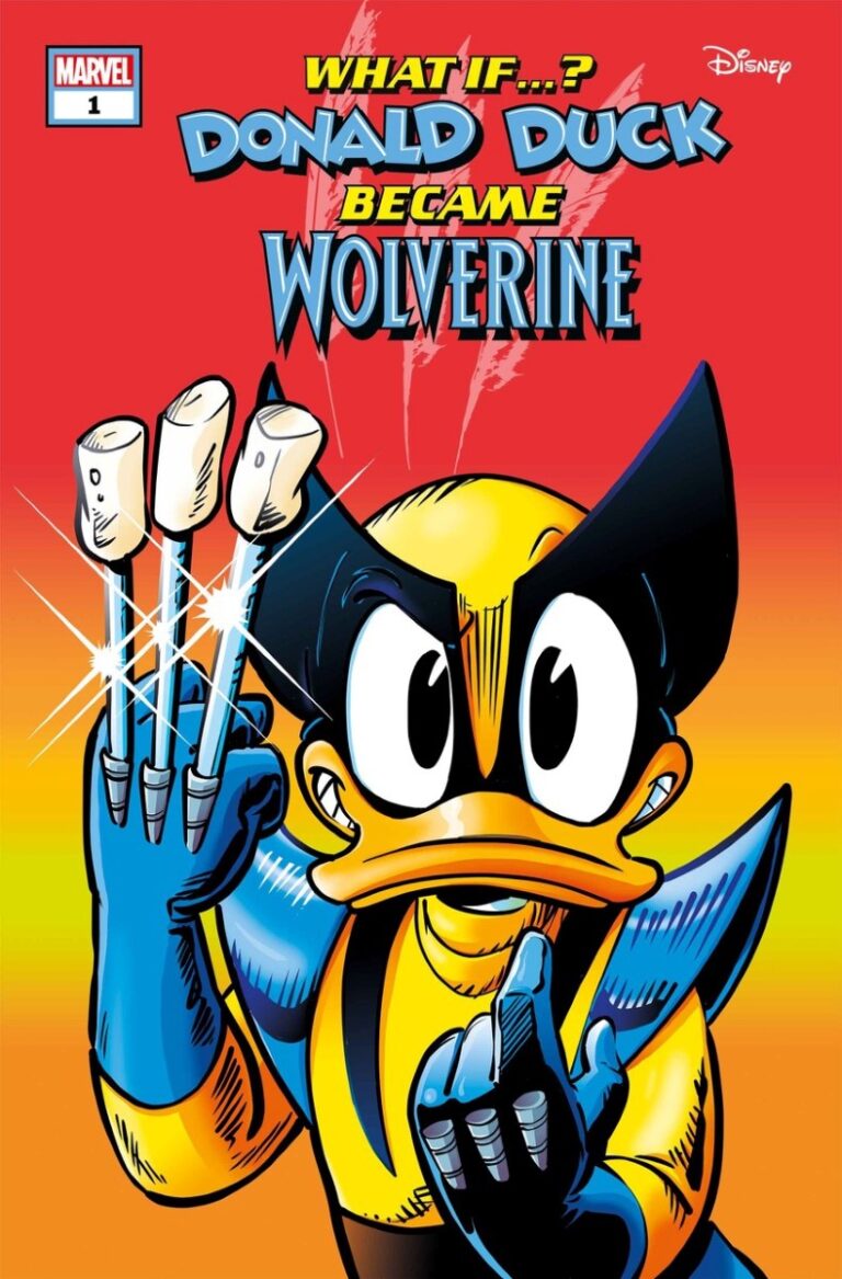 Marvel and Disney created the ultimate Donald-Wolverine crossover