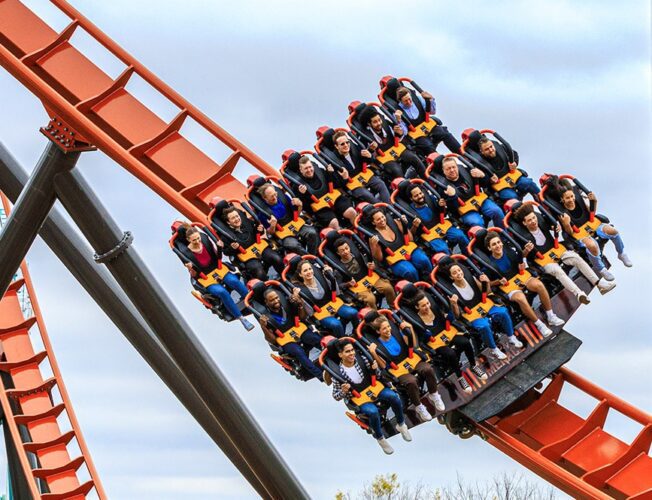 Iron Menace dive coaster now open at Dorney Park