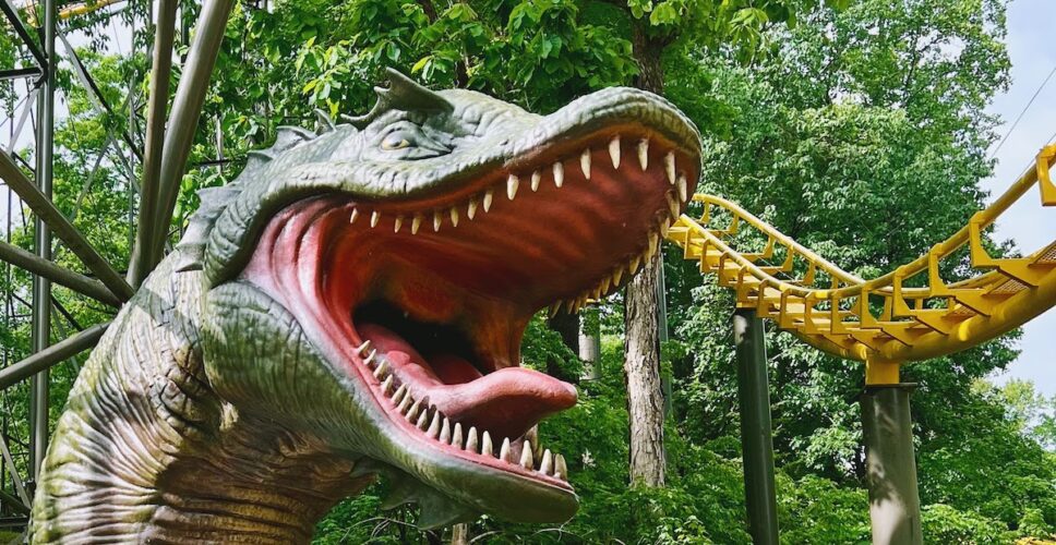 Loch Ness Monster coaster at Busch Gardens Williamsburg