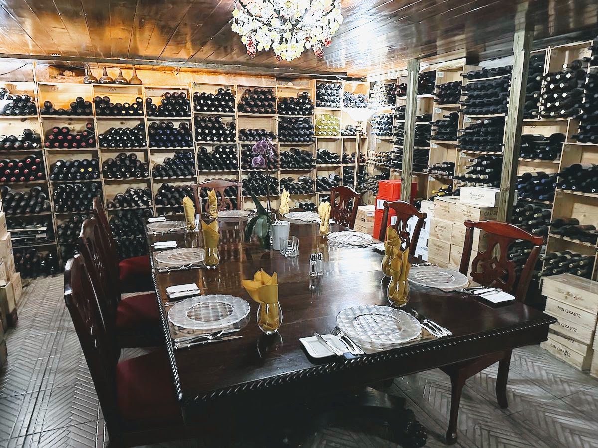 Graycliff Hotel & Restaurant in Nassau wine cellar