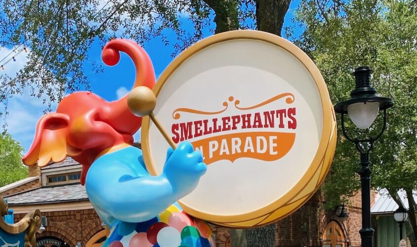 Smellephants on Parade in Storybook Circus at Magic Kingdom
