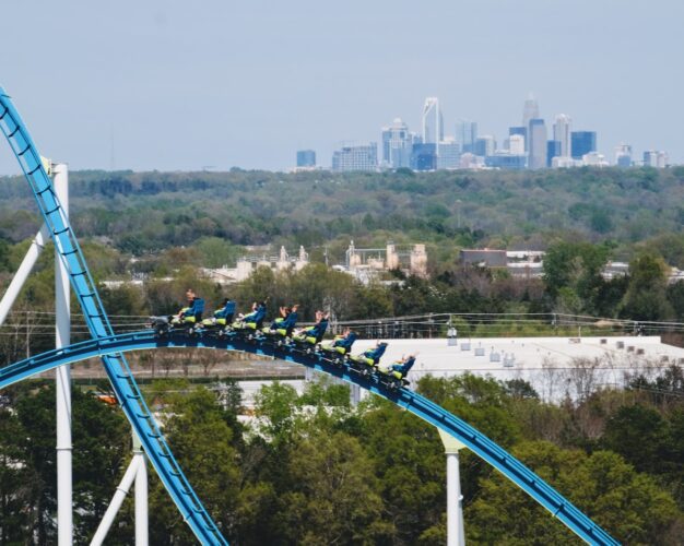 Fury 325, uptown Charlotte, Carowinds