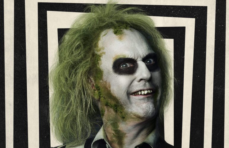 Michael Keaton "Beetlejuice Beetlejuice" poster